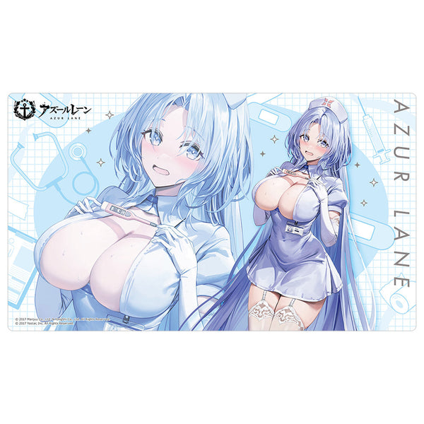 『アズールレーン』描き下ろしラバーマット (アルザス/ナース)